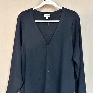 The Drop plus size‎ ribbed cardigan